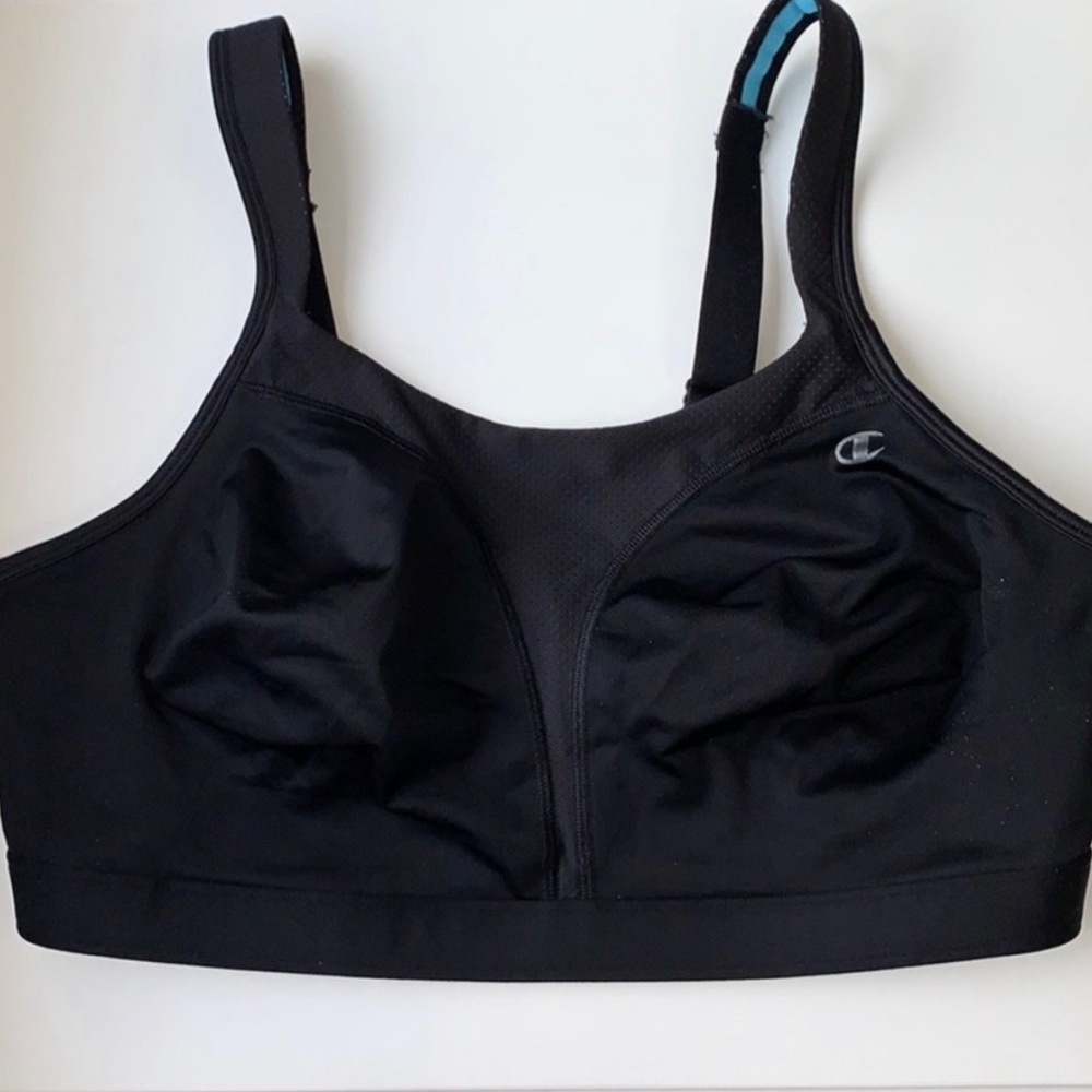 Champion 38DD Black Sports Bra